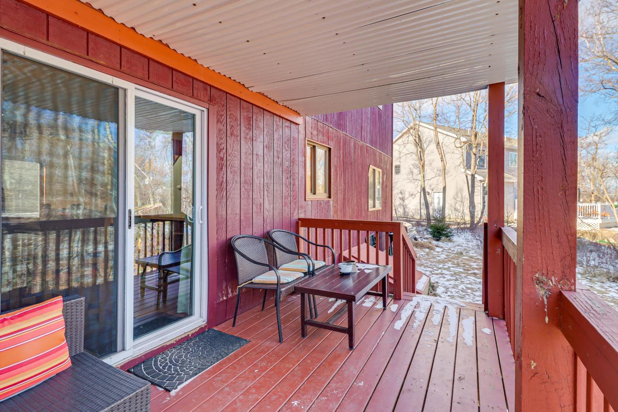 Poconos Home With Private Spa And Fire Pit Long Pond Exterior photo